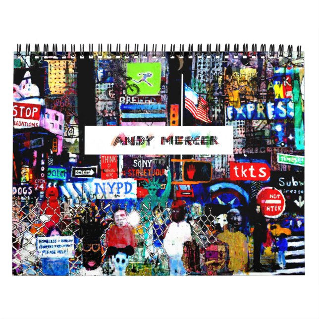 Andy Mercers Offizieller Kalender (Titelbild)