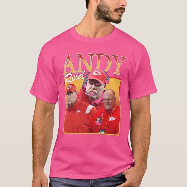 Andy Reid Retro Collage T-Shirt (Vorderseite)