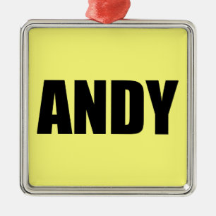 Andy Silbernes Ornament