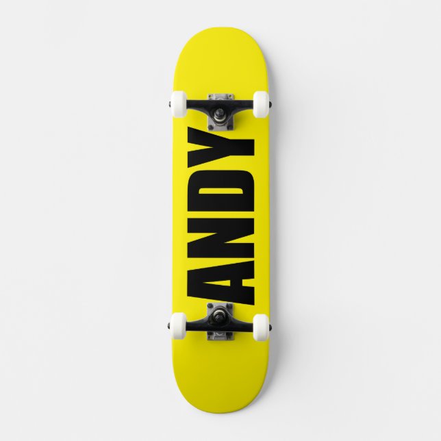 Andy Skateboard (Vorderseite)