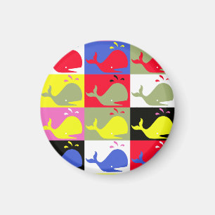 Andy Whale-Hole™_round Magnet