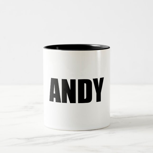 Andy Zweifarbige Tasse (Mittel)