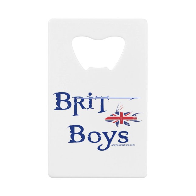 Andys Kreditkarte-Flaschen-Öffner Kreditkarten Flaschenöffner (Vorderseite)