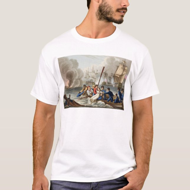Anekdote an der Schlacht von Trafalgar T-Shirt (Vorderseite)