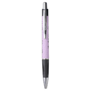 ~Anemone auf helllila Stift