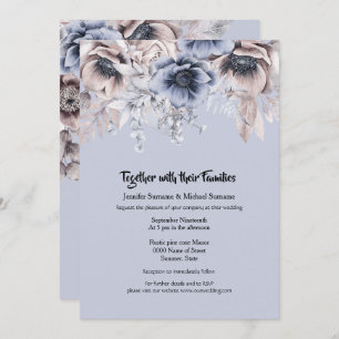 Anemone-Blume Einladung