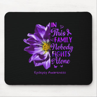 Anemone Epilepsy Awareness Kostüme Niemand kämpft Mousepad