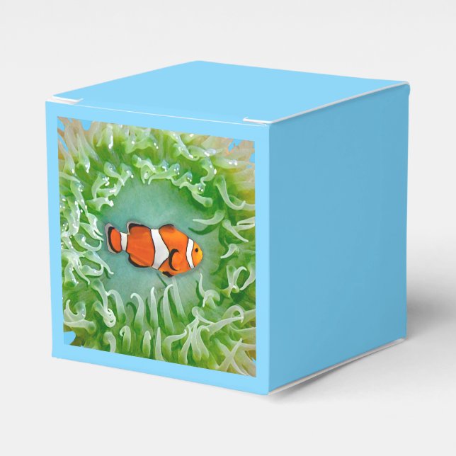 Anemone Favor Box Geschenkschachtel (Vorderseite)