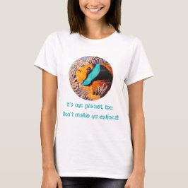Anemone Fish "Es ist auch mein Planet!" T-Shirt