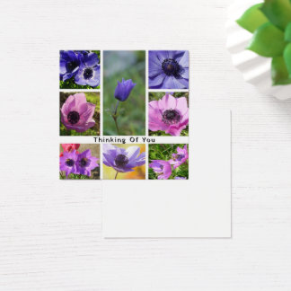 Anemone-Fotocollage "Ich denke an Dich"