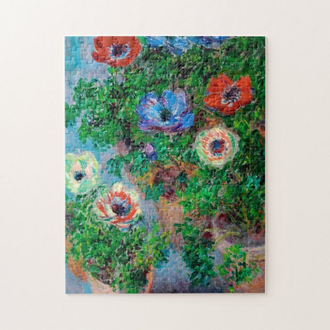 Anemone, Monet Puzzle (Vertikal)