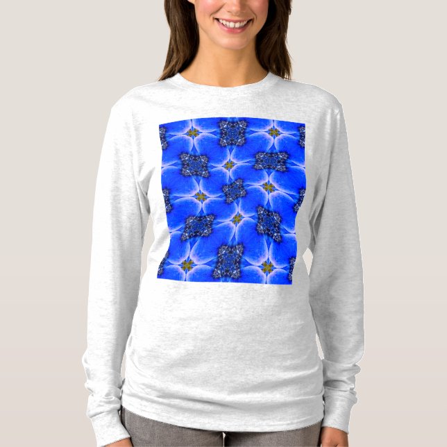 Anemone Muster T-Shirt (Vorderseite)