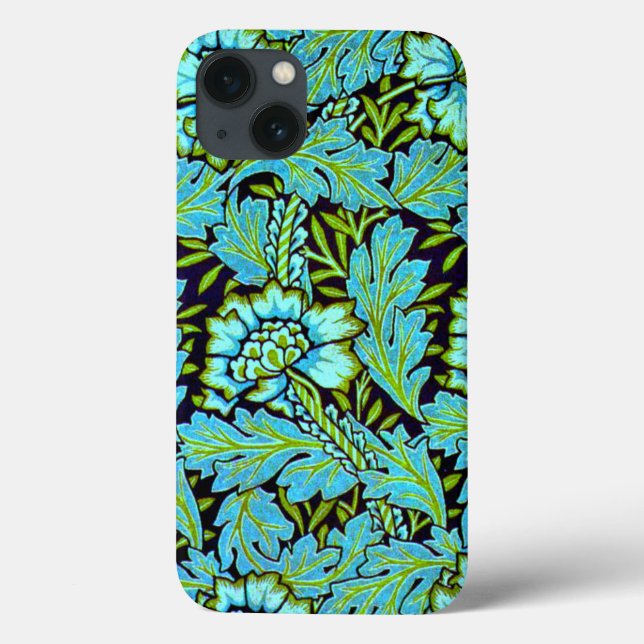 Anemone Muster von William Morris Case-Mate iPhone Hülle (Rückseite)