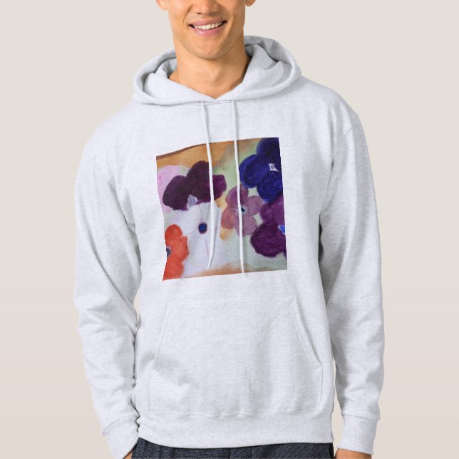 Anemone Spring Flowers Hoodie (Vorderseite)