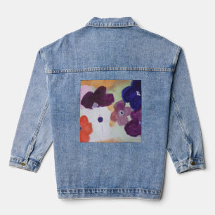 Anemone Spring Flowers Jeansjacke