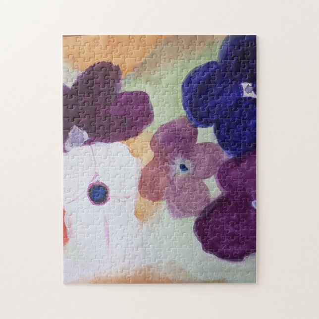 Anemone Spring Flowers Jigsaw Puzzle (Vertikal)