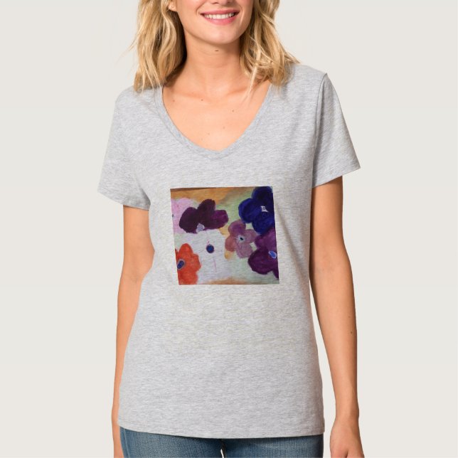 Anemone Spring Flowers T-Shirt (Vorderseite)