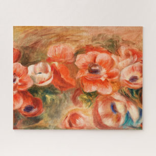 Anemone von Renoir Impressionist Painting Puzzle