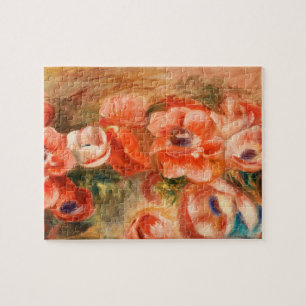 Anemone von Renoir Impressionist Painting Puzzle