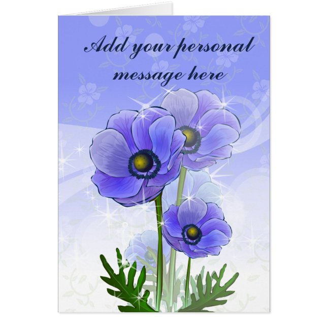 Anemonen-Blumen (Vorne)