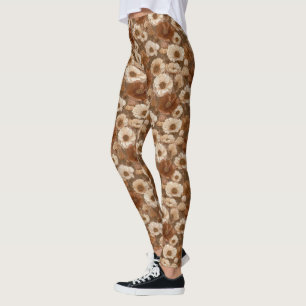 Anemonen Blumen Mutterschaft Anemonen Funkeln Leggings