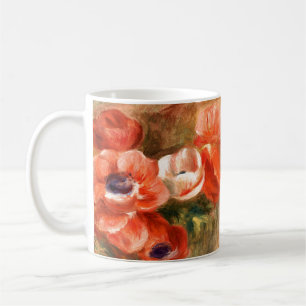 Anemonen der impressionistischen Tasse des Renoir