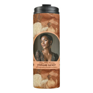 Anemonen Thema 70. Geburtstag Feminine Thermosbecher