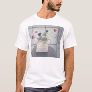 Anemonen- und Mohnblumenkrug-Blumen 2008 noch T-Shirt