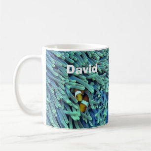 Anemonenfisch Meer Thema Ozean Kaffeetasse Becher