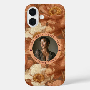 Anemonengarten 5. Geburtstagsgeschenke für Tochter iPhone 16 Hülle