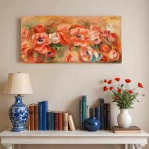 Anemones (2) von Auguste Renoir Poster