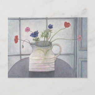 Anemones and Poppies 2008 jug Blume noch Postkarte