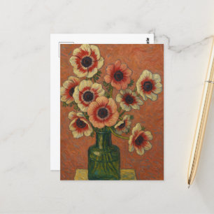 Anemones Postkarte