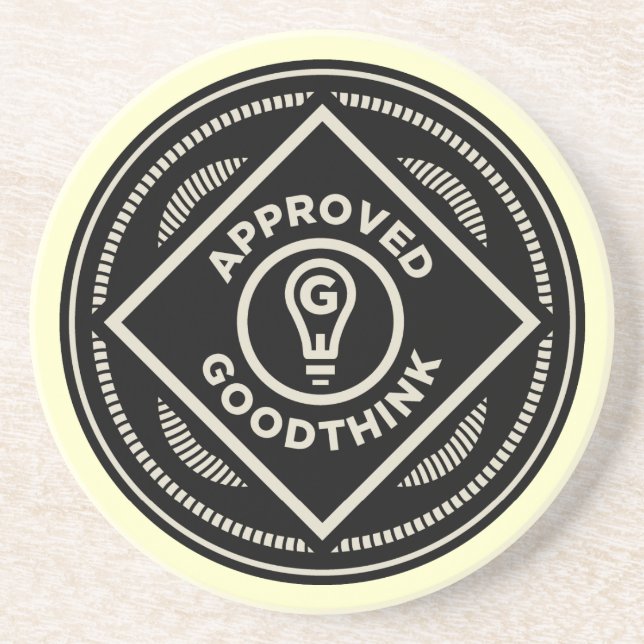 Anerkannter Goodthink Untersetzer (Vorne)