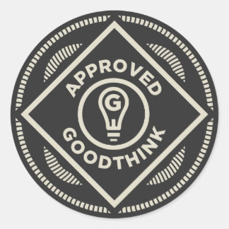 Anerkannter Sticker für Goodthink