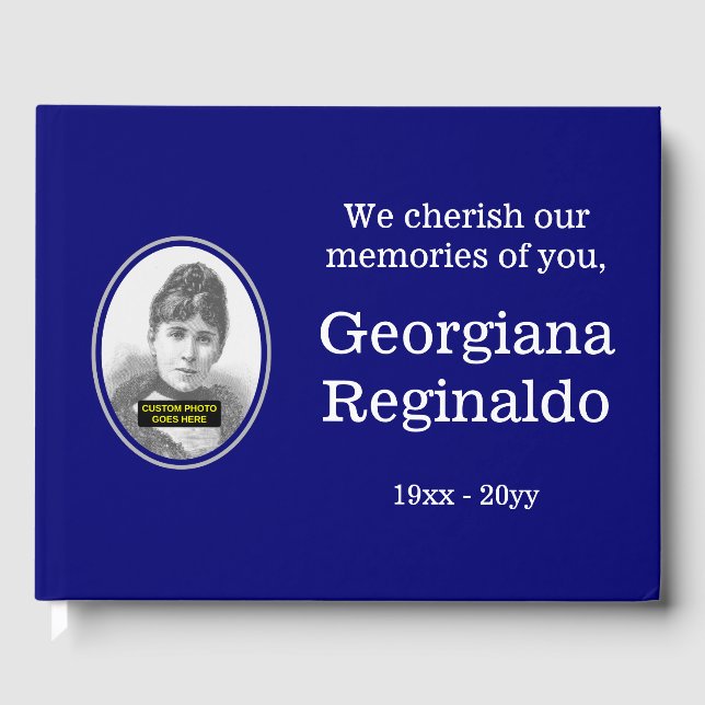 Anerkennbares Guestbook Gästebuch (Vorderseite)