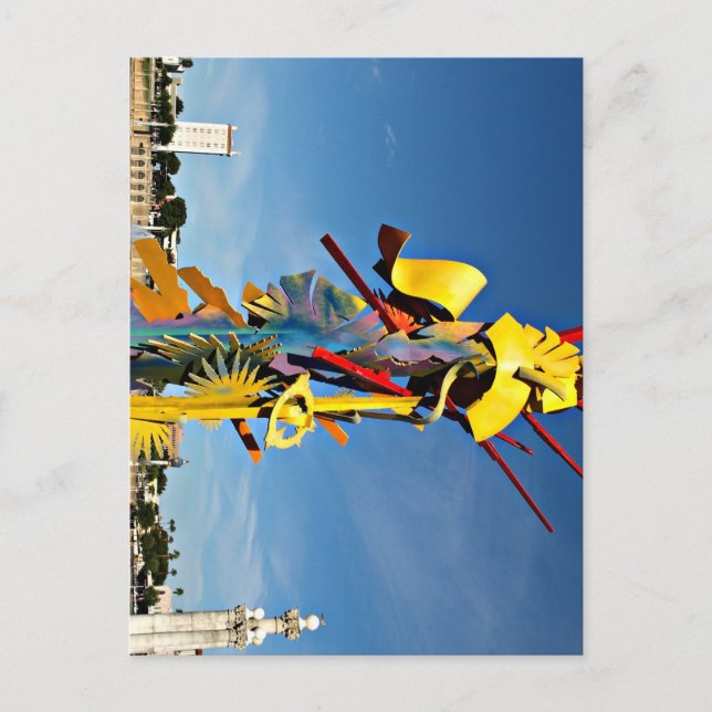 Anerkennung der auf einer Postkarte geschaffenen F (Vorderseite)