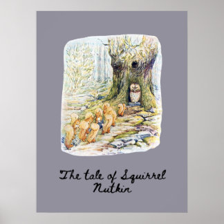 Anerkennung der Eule Poster