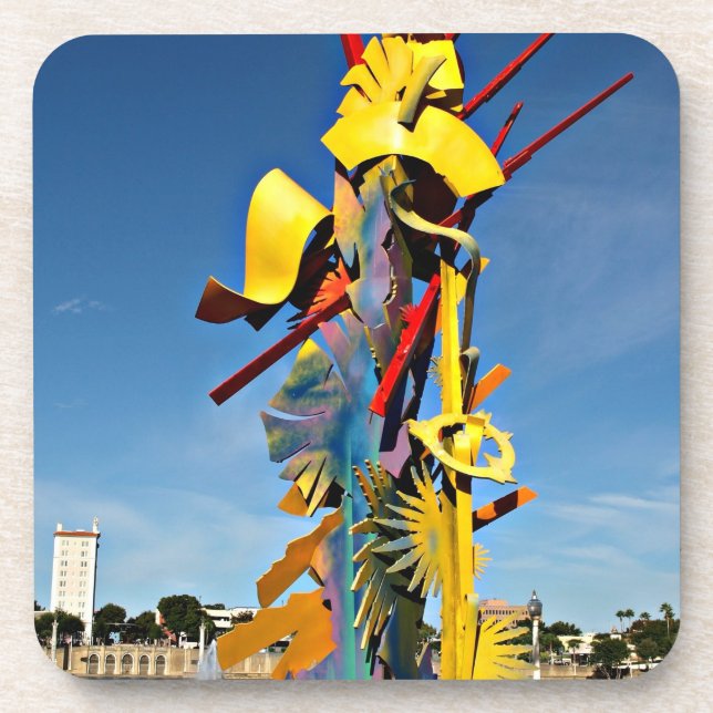 Anerkennung der Freiwilligentätigkeit Getränkeuntersetzer (Vorderseite)