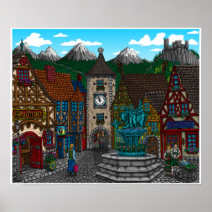 Anerkennung für Europa Poster