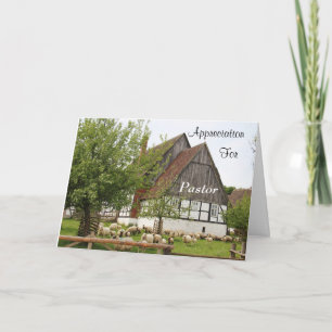 Anerkennung - für Pastor Dankeskarte