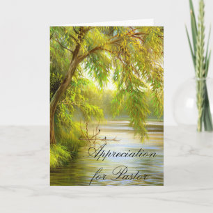 Anerkennung für Pastor Karte