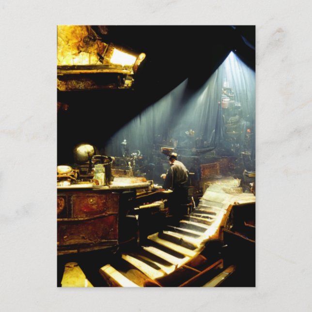 Anerkennung für Tom Waits Postkarte (Vorderseite)