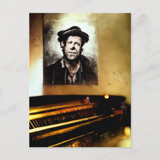 Anerkennung für Tom Waits Postkarte