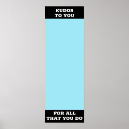 Anerkennungs-Aufkleber für die Post-it-Mitarbeiter Poster