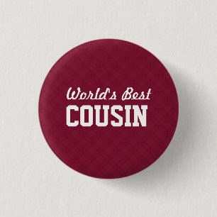 Anerkennungs-Geschenk A04 der COUSIN der Welt Button