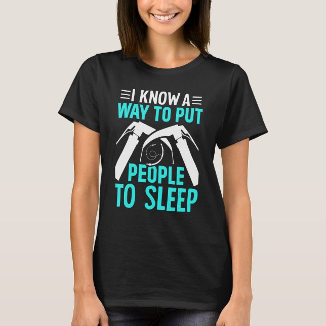 Anesthesiologist Anesthesiology A way to put peopl T-Shirt (Vorderseite)