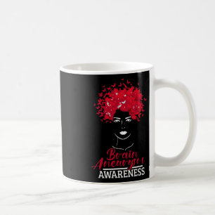 Aneurysma Awareness Gehirn Operation Supporter Gra Kaffeetasse
