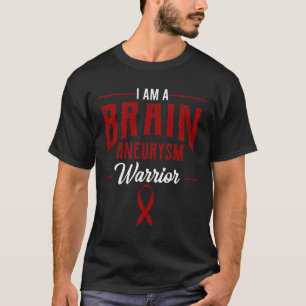 Aneurysma Awareness Supporter Intrakranial Warrior T-Shirt