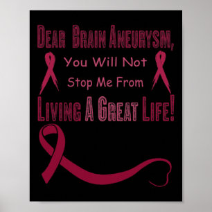 Aneurysma Bewusstsein des Gehirns 7 Poster